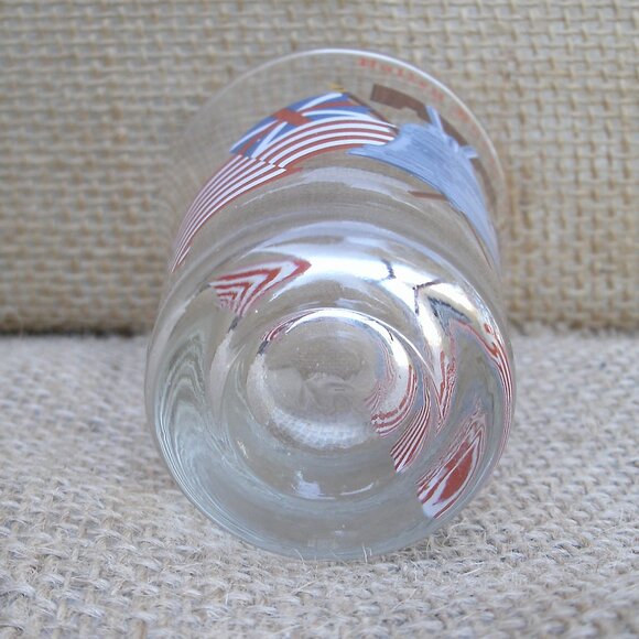 Vintage Valley Forge PA Liberty Bell & Flags Shot Glass - Picture 12 of 13
